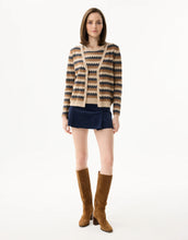 Load image into Gallery viewer, Leo &amp; Ugo Twin-Set Navy/Beige

