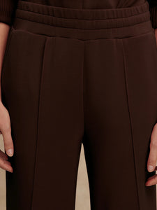 Varley Wide Leg Pants in Coffee Bean