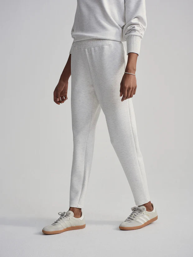 Varley Slim Pants 25' in Ivory Marl – Ela Maria - Main Image