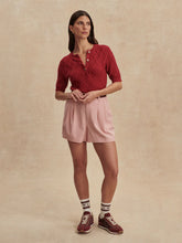 Load image into Gallery viewer, Varley Tansy Woven Short in Mellow Rose
