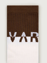 Load image into Gallery viewer, Varley Stellar Socks in Egret/Deep Taupe
