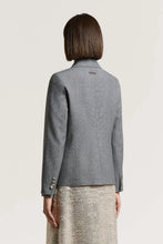 Load image into Gallery viewer, Peserico Double-Breasted Viscose Wool Blazer
