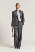 Load image into Gallery viewer, Peserico Double-Breasted Viscose Wool Blazer

