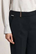 Load image into Gallery viewer, Peserico Two-Way Stretch Wool Trousers in Navy
