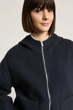 Load image into Gallery viewer, Peserico Cashmere Wool-Blend Jacket in Nvay
