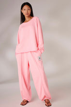 Load image into Gallery viewer, Liv Bergen Graphic Sweater in Neon Pink
