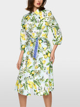 Load image into Gallery viewer, MarcCain Midi Cotton Print Dress
