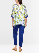 Load image into Gallery viewer, MarcCain Blouse with Mediterranean Print
