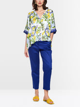 Load image into Gallery viewer, MarcCain Blouse with Mediterranean Print

