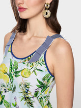 Load image into Gallery viewer, MarcCain Stretch Top in Lemon Print
