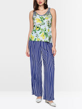 Load image into Gallery viewer, MarcCain Stretch Top in Lemon Print

