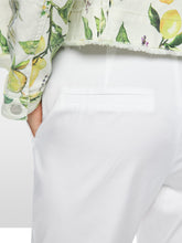 Load image into Gallery viewer, MarcCain Franca Trousers in 7/8 Length in White
