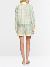 Load image into Gallery viewer, MarcCain Contrast Colour Detailed Jacket in Pink Tulle
