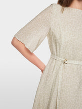 Load image into Gallery viewer, MarcCain Flowing Dress with Leopard Print
