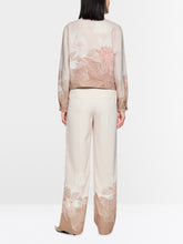 Load image into Gallery viewer, MarcCain Jacket with Print and Shirt Collar Warm Taupe
