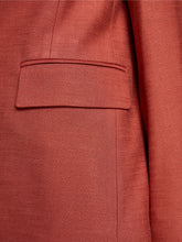 Load image into Gallery viewer, MarcCain Blazer with Loose Fit in Rust Red
