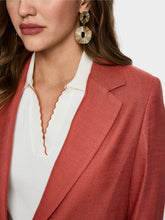 Load image into Gallery viewer, MarcCain Blazer with Loose Fit in Rust Red
