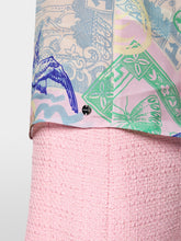 Load image into Gallery viewer, MarcCain Stamp Print Blouse in Pink Tulle
