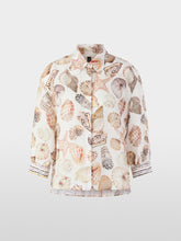 Load image into Gallery viewer, Marccain Linen-Silk Blouse in Off-White
