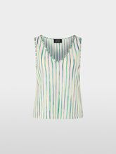 Load image into Gallery viewer, MarcCain Knitted Striped Top in Pink Tulle
