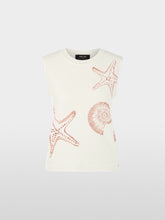 Load image into Gallery viewer, MarcCain 'Knitted in Germany' Top in Off-White
