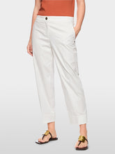 Load image into Gallery viewer, MarcCain Renton Cotton Blend Trousers in White
