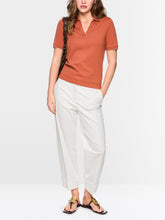 Load image into Gallery viewer, MarcCain Renton Cotton Blend Trousers in White
