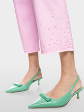 Load image into Gallery viewer, MarcCain Forli Jeans with Studs Pink Tulle
