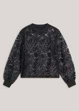 Load image into Gallery viewer, Summum Black Boxy Mesh Top

