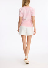 Load image into Gallery viewer, Leo &amp; Ugo Polo T-Shirt in White/Pink
