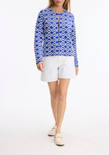 Load image into Gallery viewer, Leo &amp; Ugo Jacket in Blue/White
