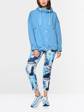 Load image into Gallery viewer, MarcCain Outdoor Jacket with Hood in Blue
