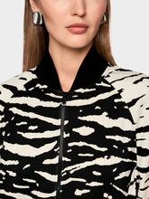 Load image into Gallery viewer, Marc Cain Blouson Jacket with Animal Print
