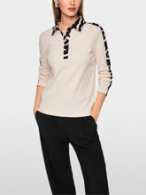 Load image into Gallery viewer, Marc Cain Long-Sleeve Shirt with Animal Detail
