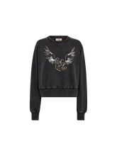 Load image into Gallery viewer, Mos Mosh Cosette Long Sleeve Deco Sweatshirt

