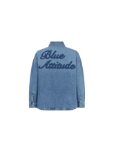 Load image into Gallery viewer, Mos Mosh Oline Enk Shirt in Blue
