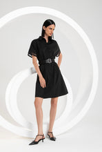 Load image into Gallery viewer, Purotatto Kimono Dress with Contrast Detail
