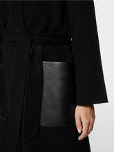 Load image into Gallery viewer, MarcCain Short coat with leather details
