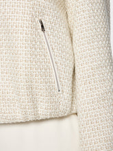Load image into Gallery viewer, MarcCain Luxurious Boucle Jacket in Bright Ecru
