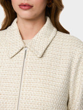 Load image into Gallery viewer, MarcCain Luxurious Boucle Jacket in Bright Ecru
