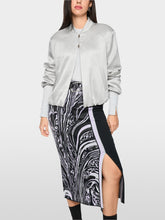 Load image into Gallery viewer, MarcCain Satin-effect blouson jacket
