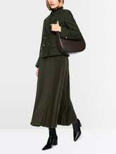 Load image into Gallery viewer, MarcCain Fitted Double-Breated Blazer in Forest Night
