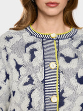 Load image into Gallery viewer, MarcCain Long-Sleeve Cardigan in Bright Ecru
