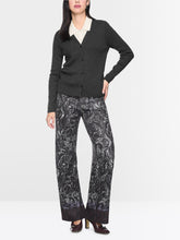 Load image into Gallery viewer, MarcCain Fine-knit cardigan with layered look

