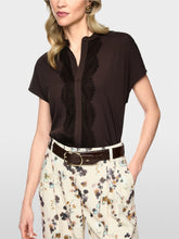 Load image into Gallery viewer, MarcCain Shirt with Lace Trim

