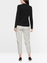Load image into Gallery viewer, MarcCain Long-sleeved top with silk details
