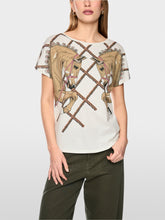 Load image into Gallery viewer, MarcCain Organic Cotton Shirt in Off White
