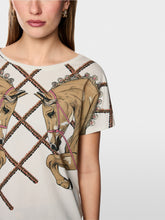 Load image into Gallery viewer, MarcCain Organic Cotton Shirt in Off White
