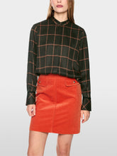 Load image into Gallery viewer, MarcCain Printed Viscose Blouse in Forest Night
