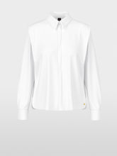 Load image into Gallery viewer, MarcCain Blouse in Lightweight Stretch Cotton in White
